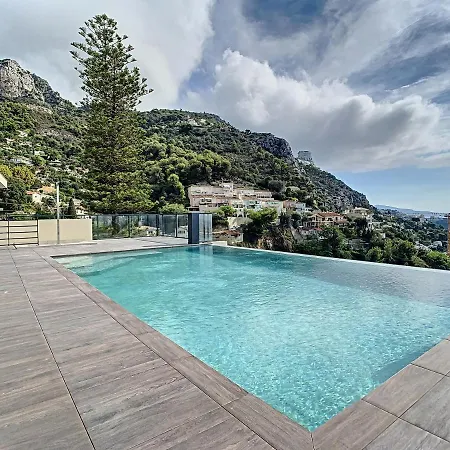 Great With A Sea View And Parking In 400 Meters From Monaco Apartamento